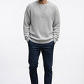 Crew Neck Casual Sweater