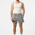 Printed Loose-Fit Drawstring Summer Shorts